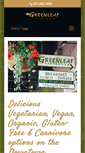 Mobile Screenshot of greenleafrestaurant.com